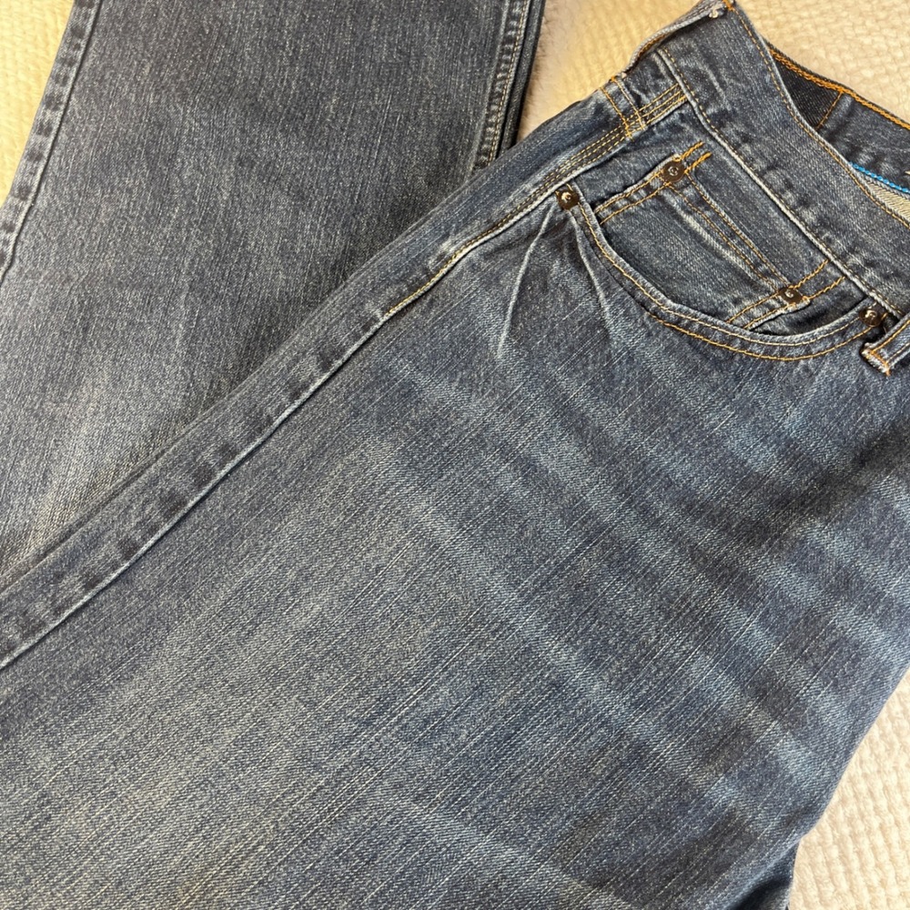 American Eagle Outfitters Mens Jeans Straight Leg Dark Wash Size 36x30‎
